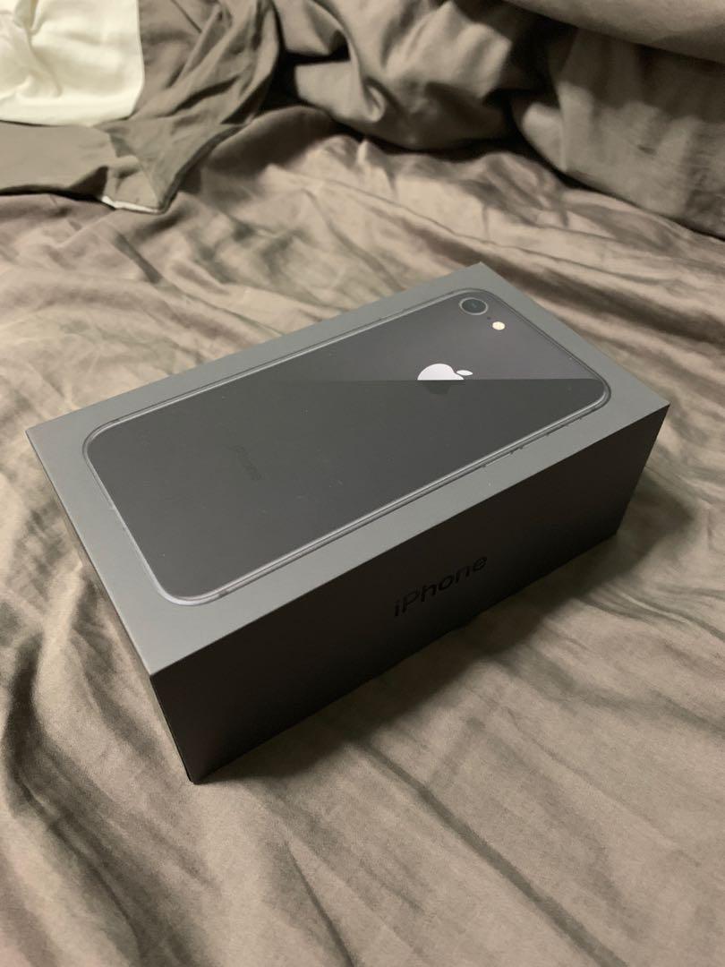 Box Only Iphone 8 Space Grey Box Mobile Phones Tablets