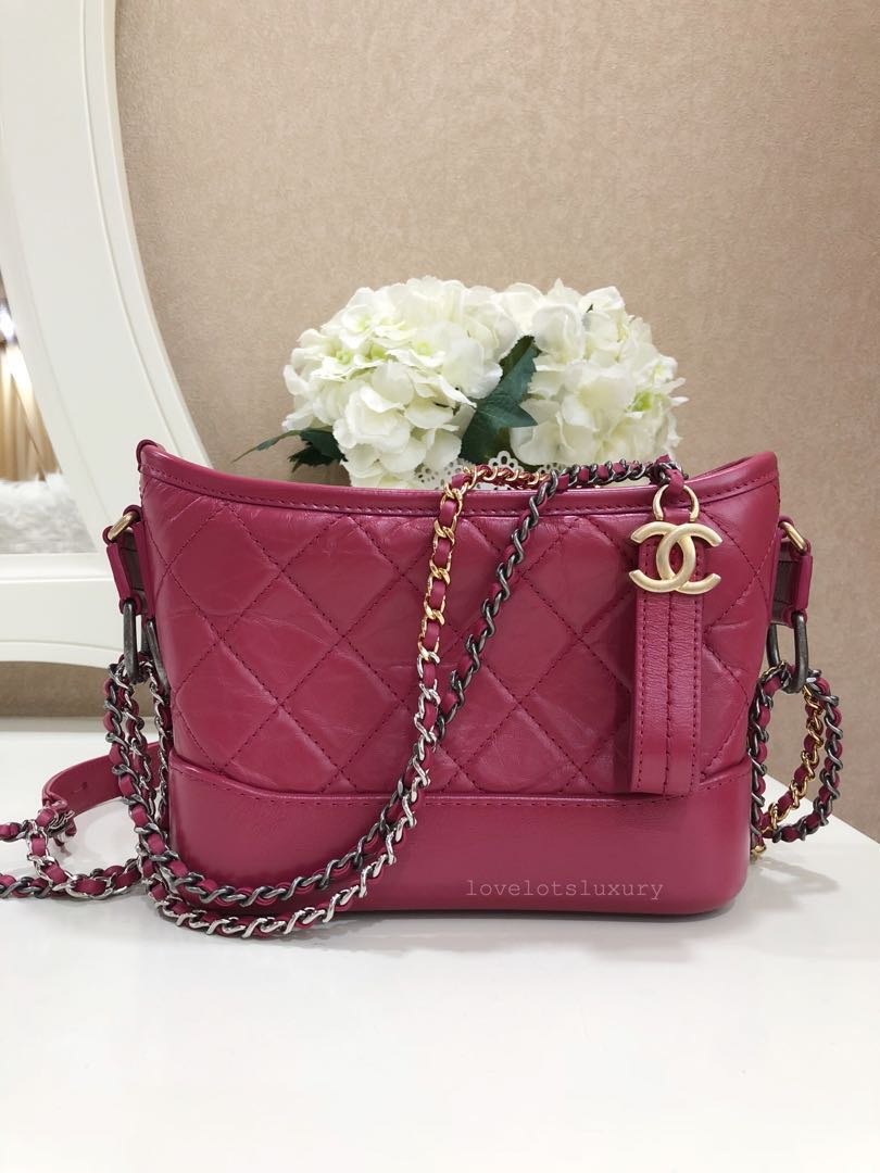 Chanel cheap gabrielle pink