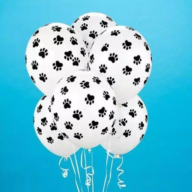 Dog Paw Print Party Supplies Paw Dog Foot Print Balloons