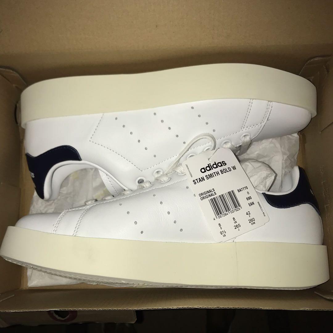 Adidas originals stan clearance smith bold w