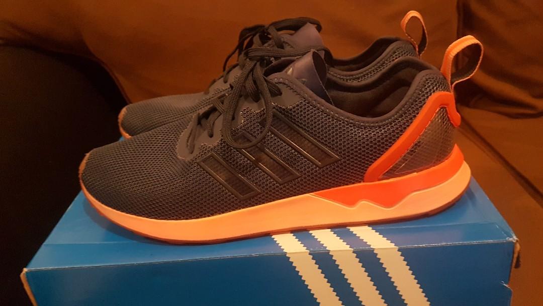 Adidas zx flux navy orange online