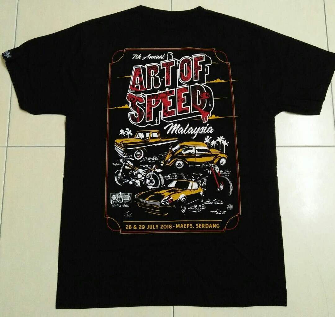 Art Of Speed T Shirt Men S Fashion Clothes Tops On Carousell