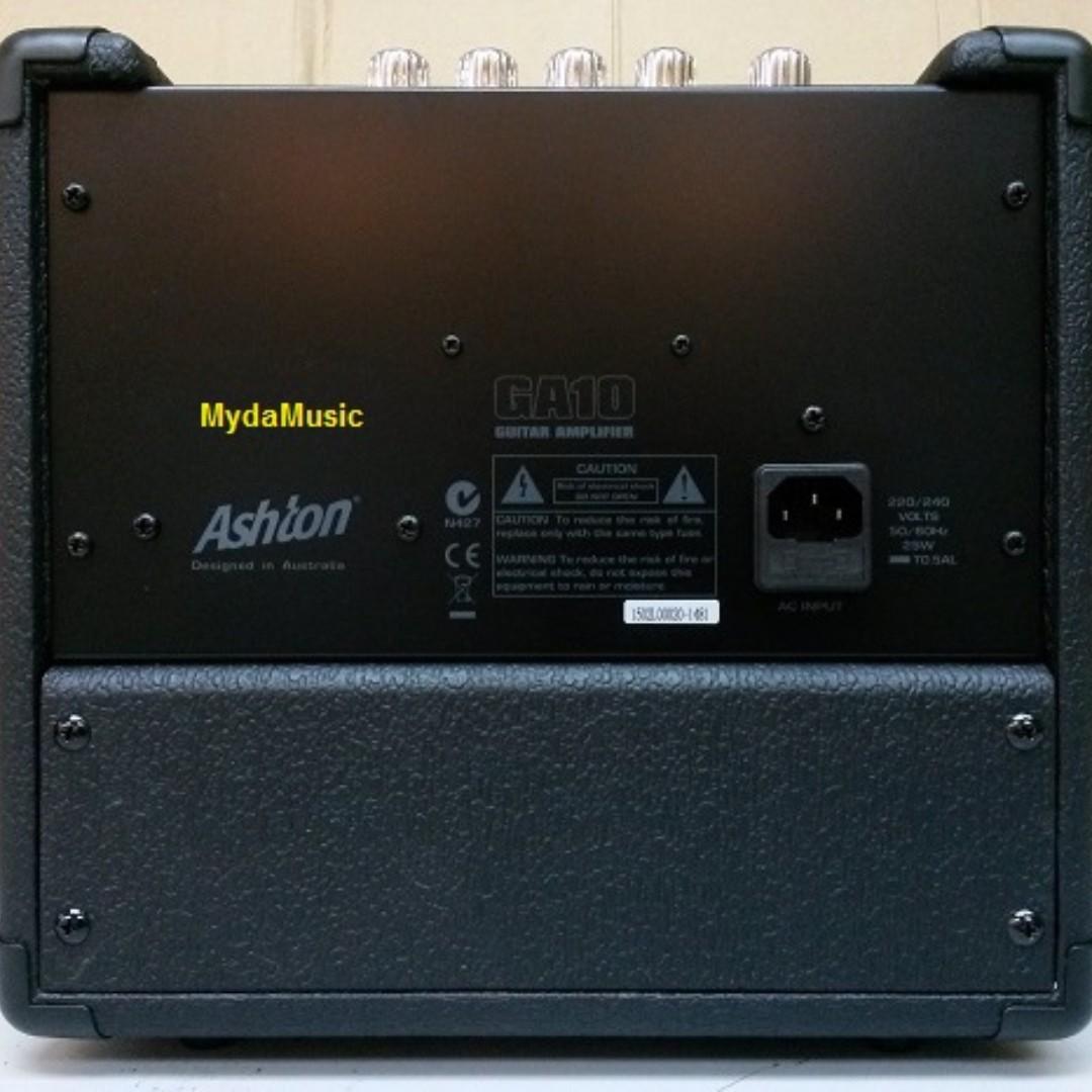 Ashton ga10 guitar amplifier top