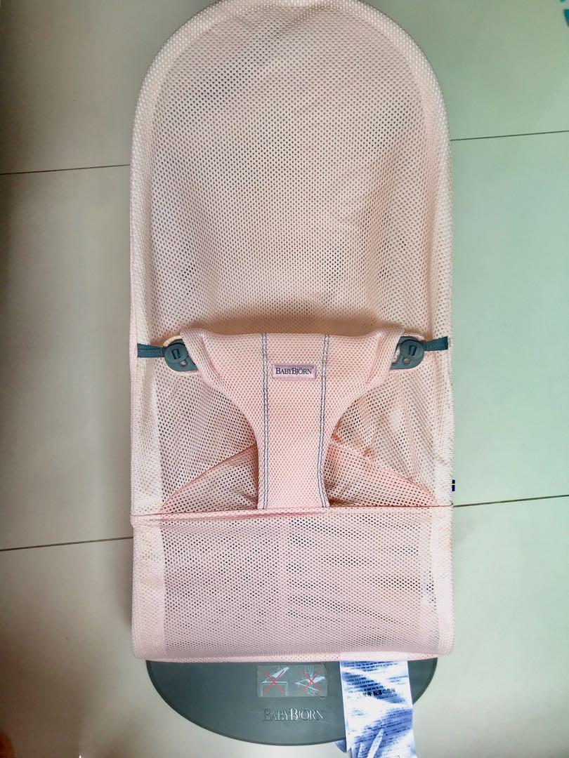 Authentic Babybjorn Bouncer Adjustable In Bliss Mesh Pink Babies Kids Strollers Bags Carriers On Carousell