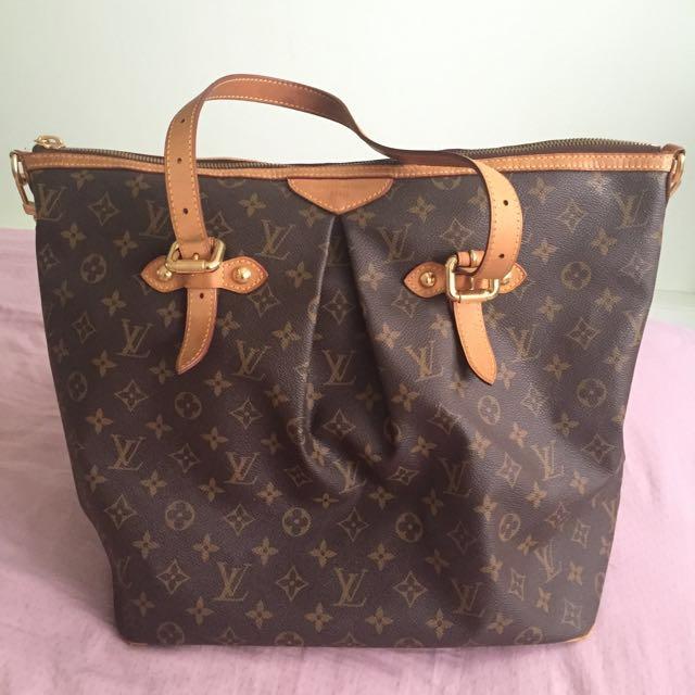 LOUIS VUITTON Palermo GM, Luxury, Bags & Wallets on Carousell