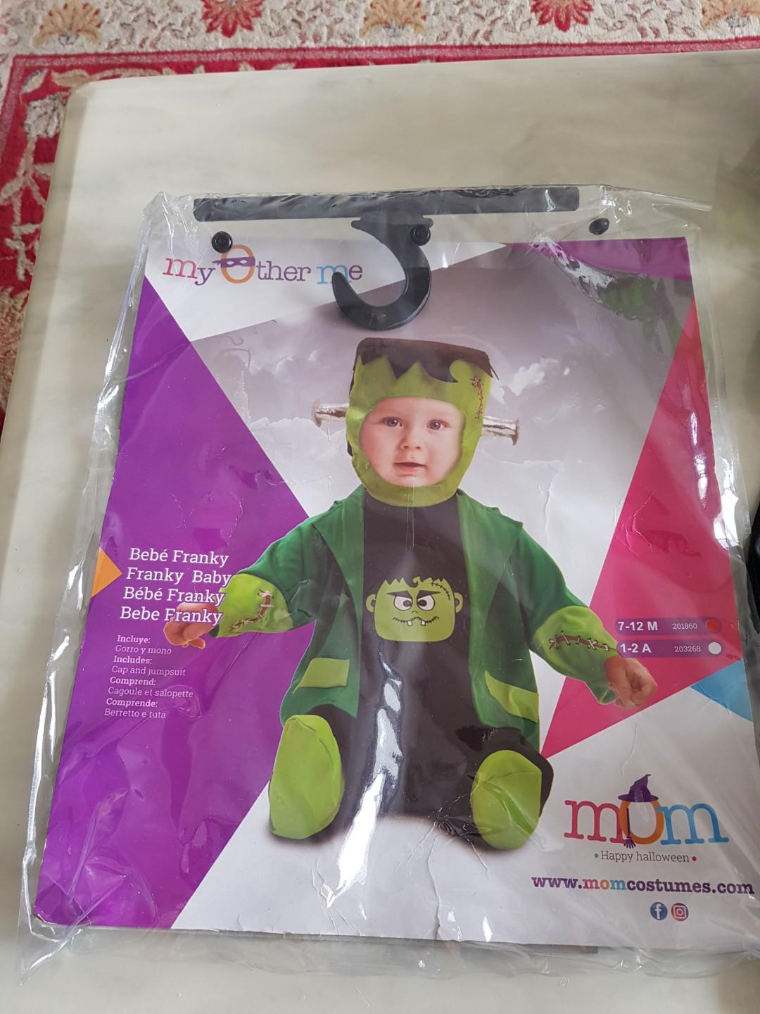Baby Frankenstein Halloween Costume 7 12 Months Babies Kids Babies Kids Fashion On Carousell