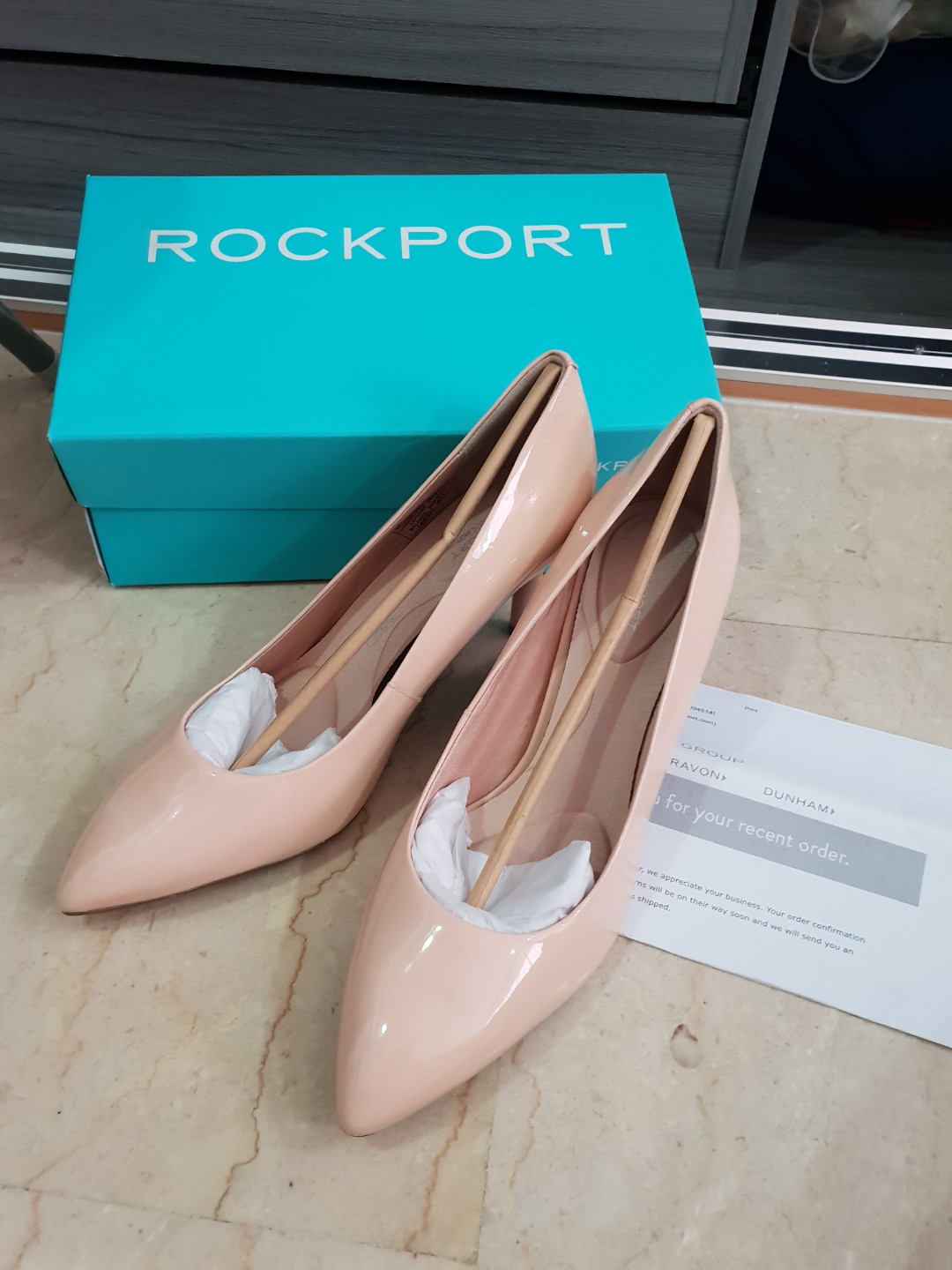 rockport nude heels