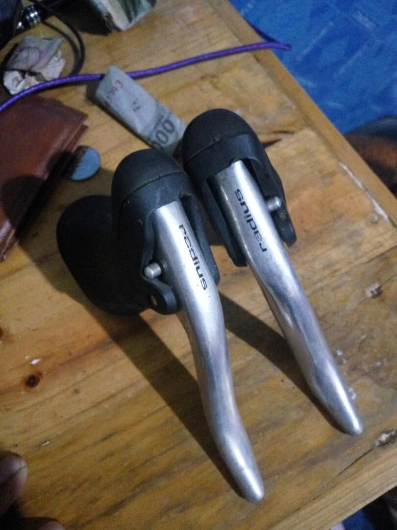 brake lever radius