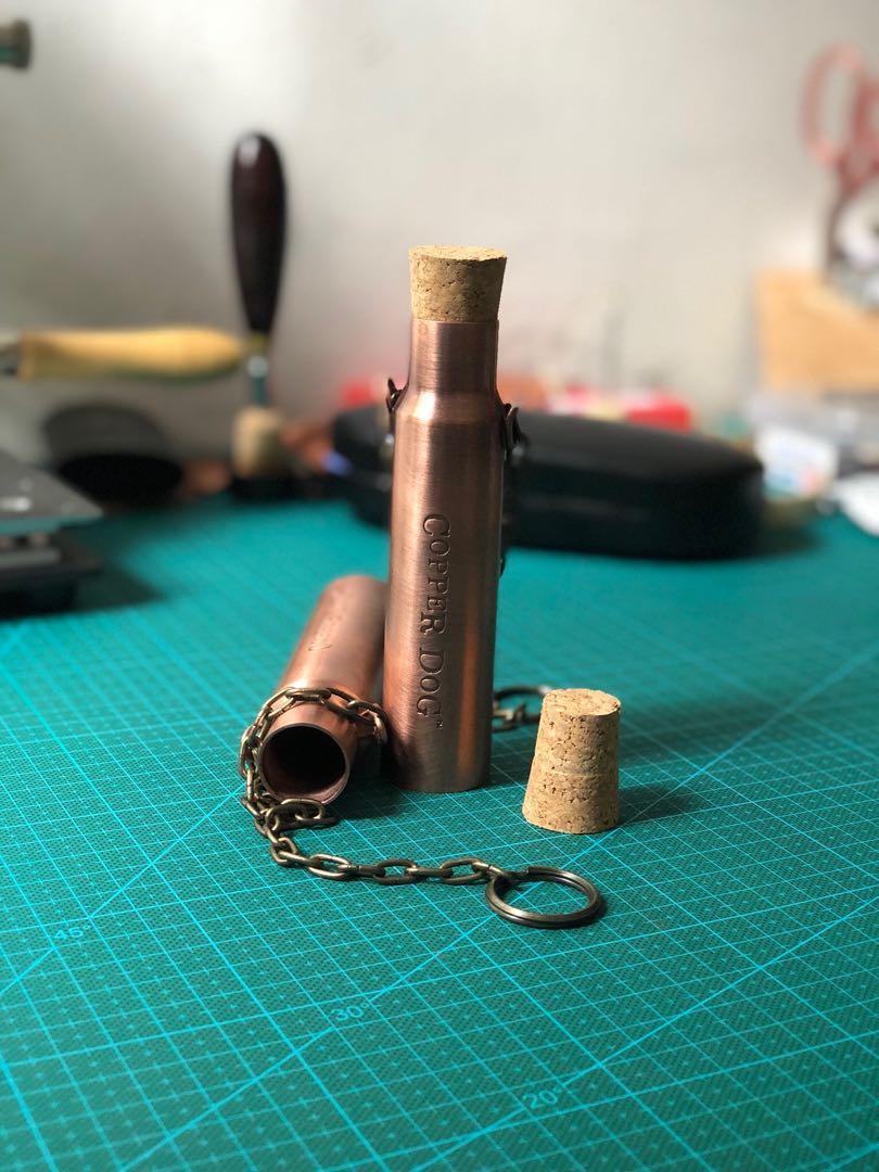 Copper Dog Flask 50ml, Furniture & Home Living, Kitchenware & Tableware