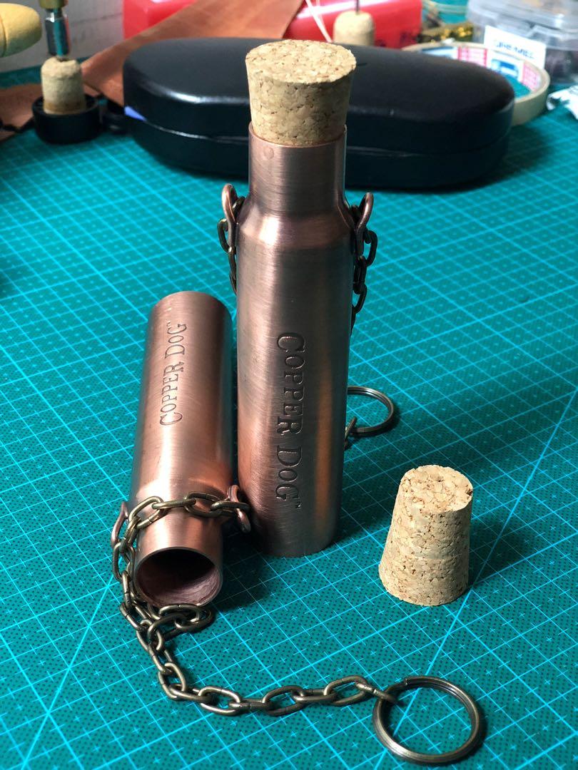 Copper Dog Flask 50ml, Furniture & Home Living, Kitchenware & Tableware