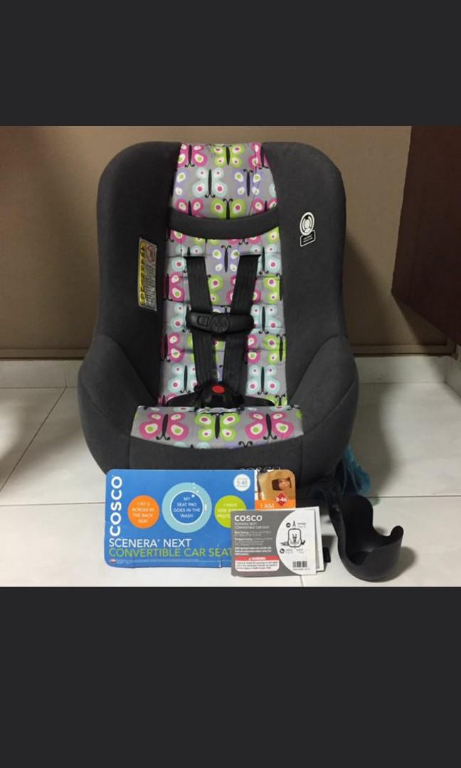 Cosco Scenera NEXT Convertible Car Seat, Babies & Kids, Going Out, Car