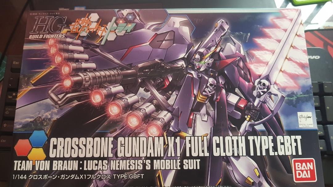 Crossbone Gundam X1 Full Cloth Type Gbft Toys Games Bricks