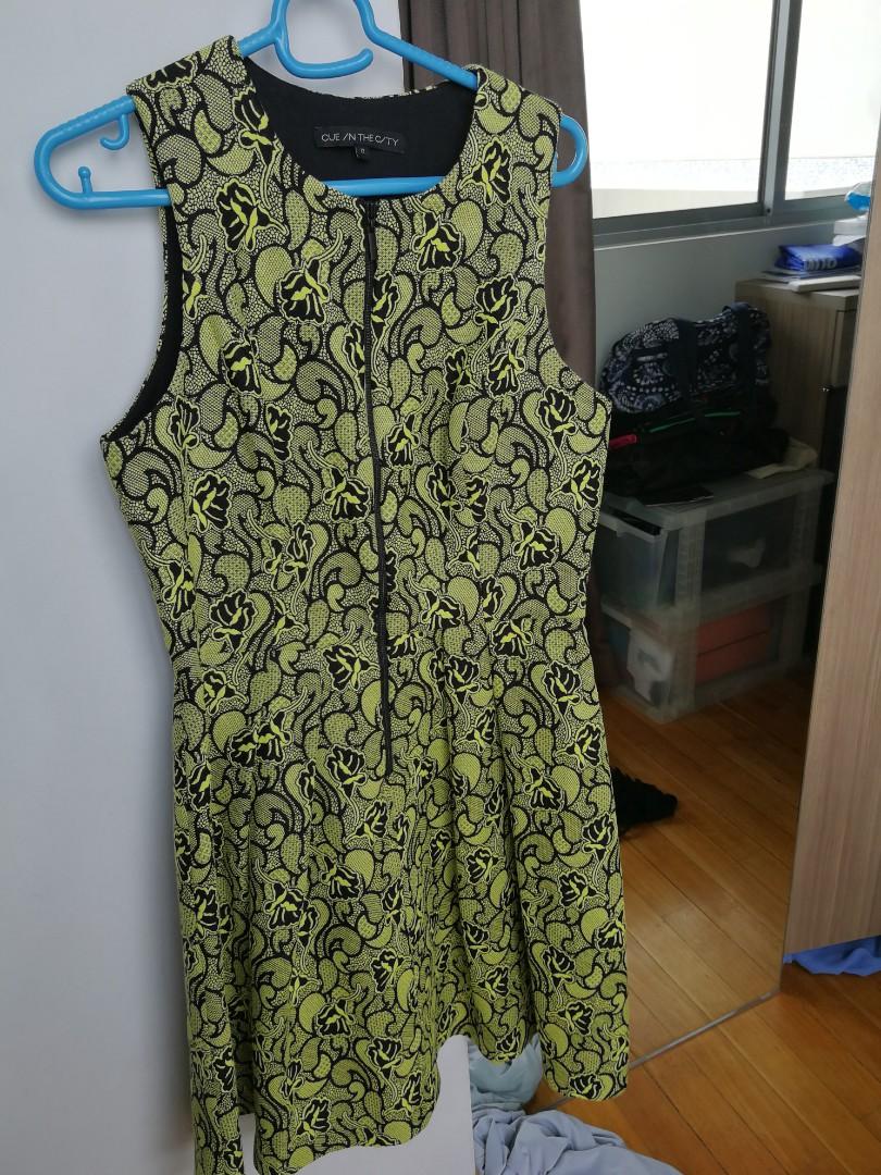 cue work dresses