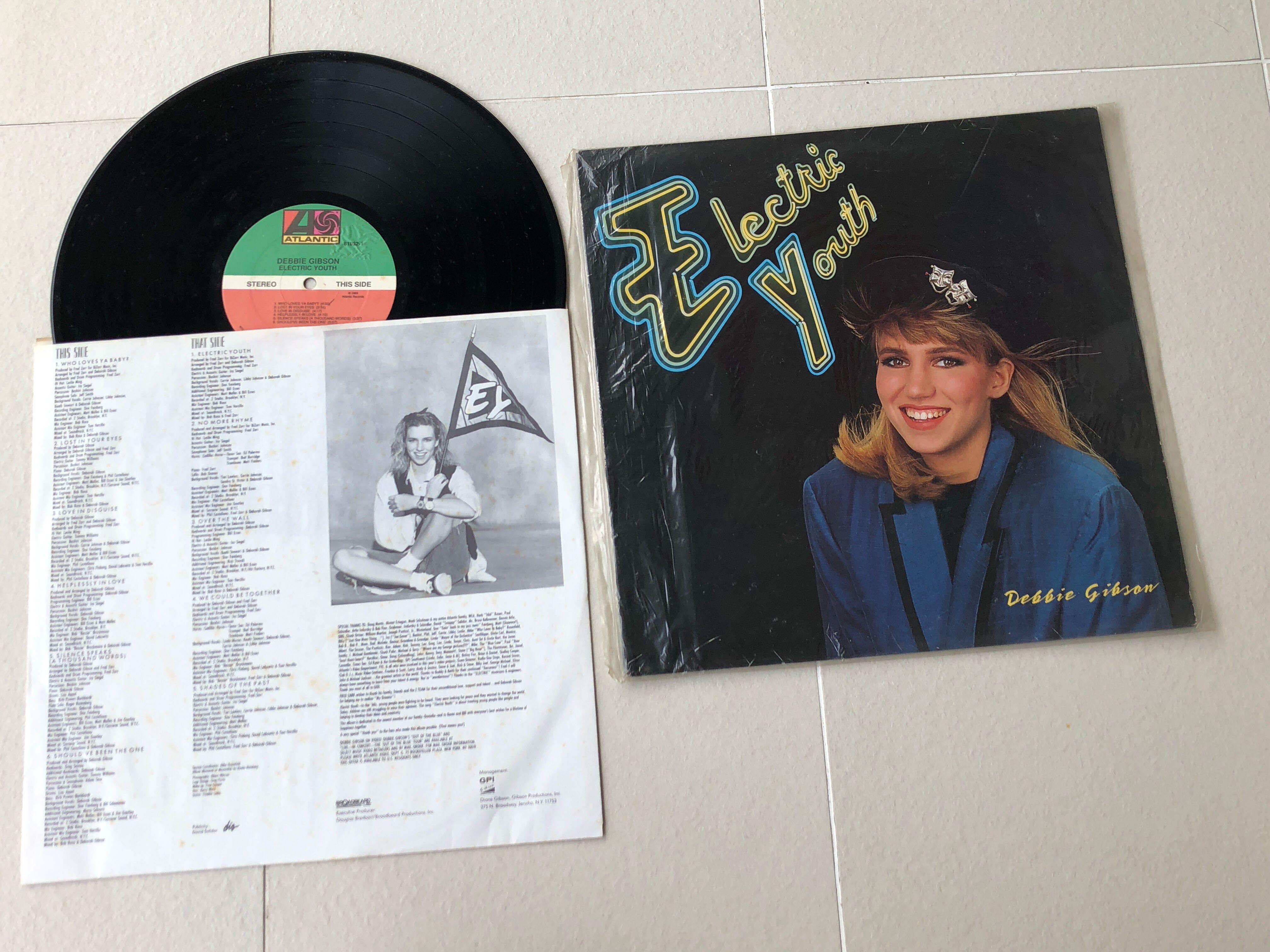 Debbie Gibson Electric Youth Lp Music Media Cds Dvds Other Media On Carousell Uk & europe 89 vinyl carousell