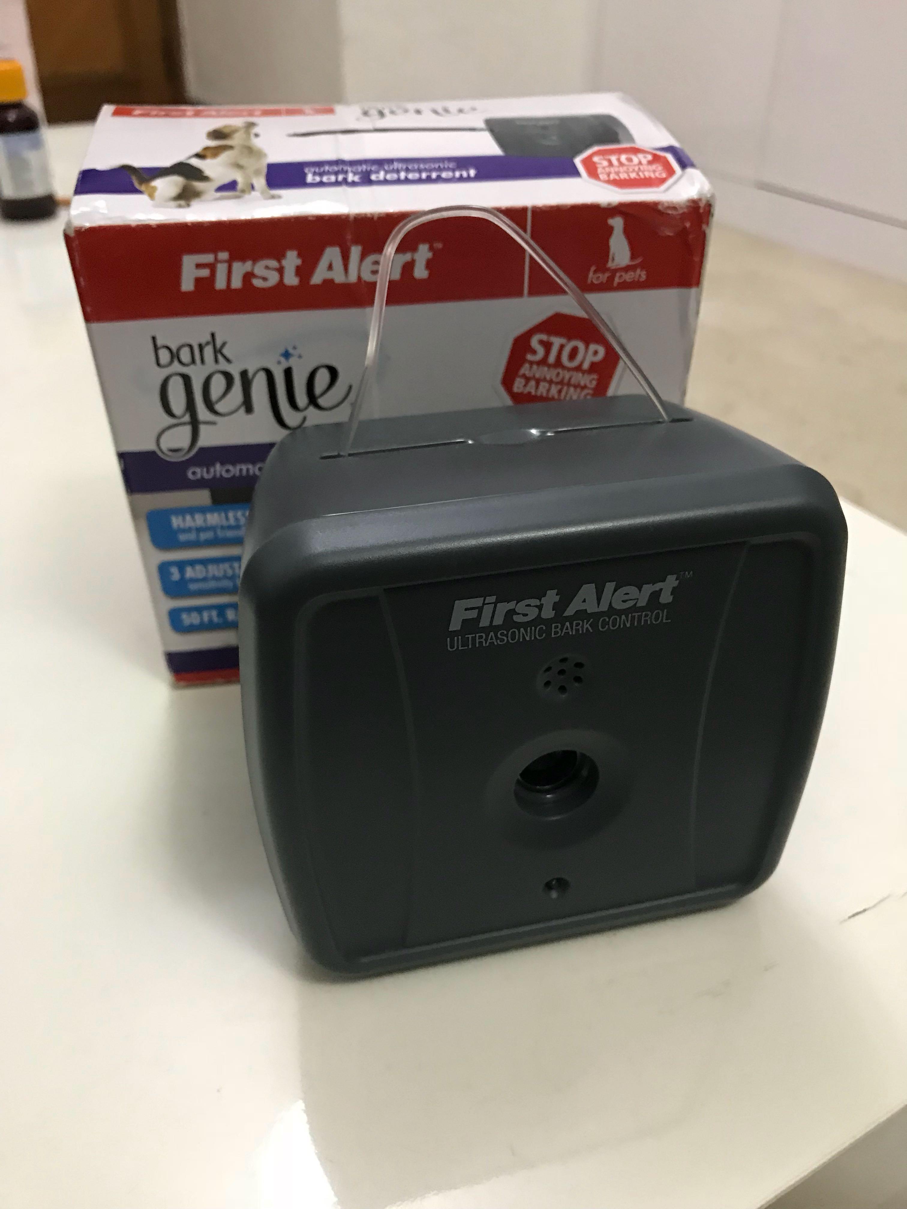 First alert dog bark clearance
