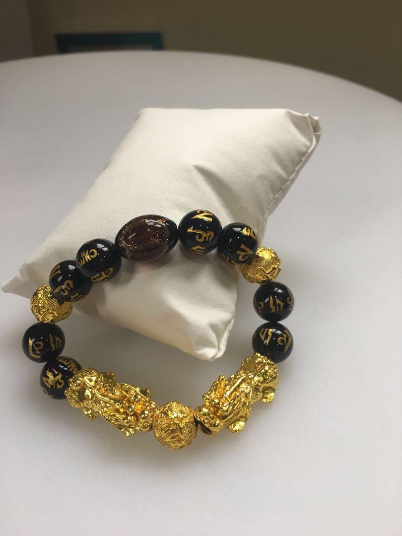 Double PIXIU bracelet for wealth prosperity Men s Fashion Watches Accessories Jewelry on Carousell