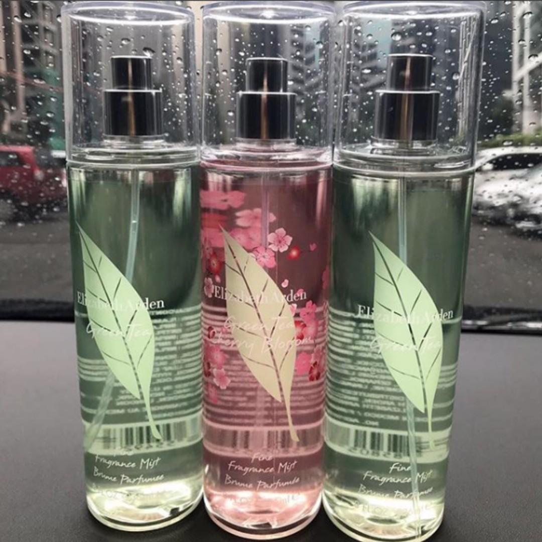 Elizabeth Arden Green Tea Cherry Blossom Body Mist Health Beauty Perfumes Nail Care Others On Carousell