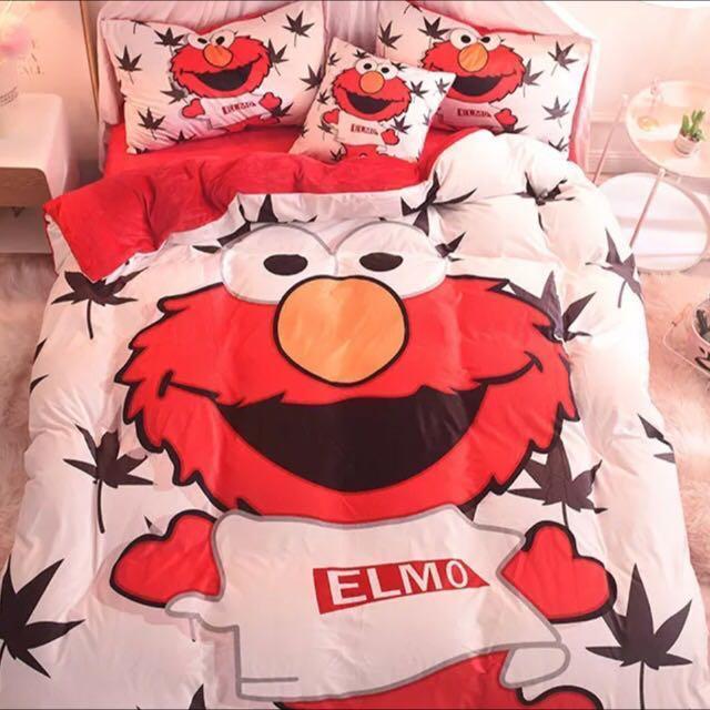 Elmo Bed Sheet Everything Else On Carousell