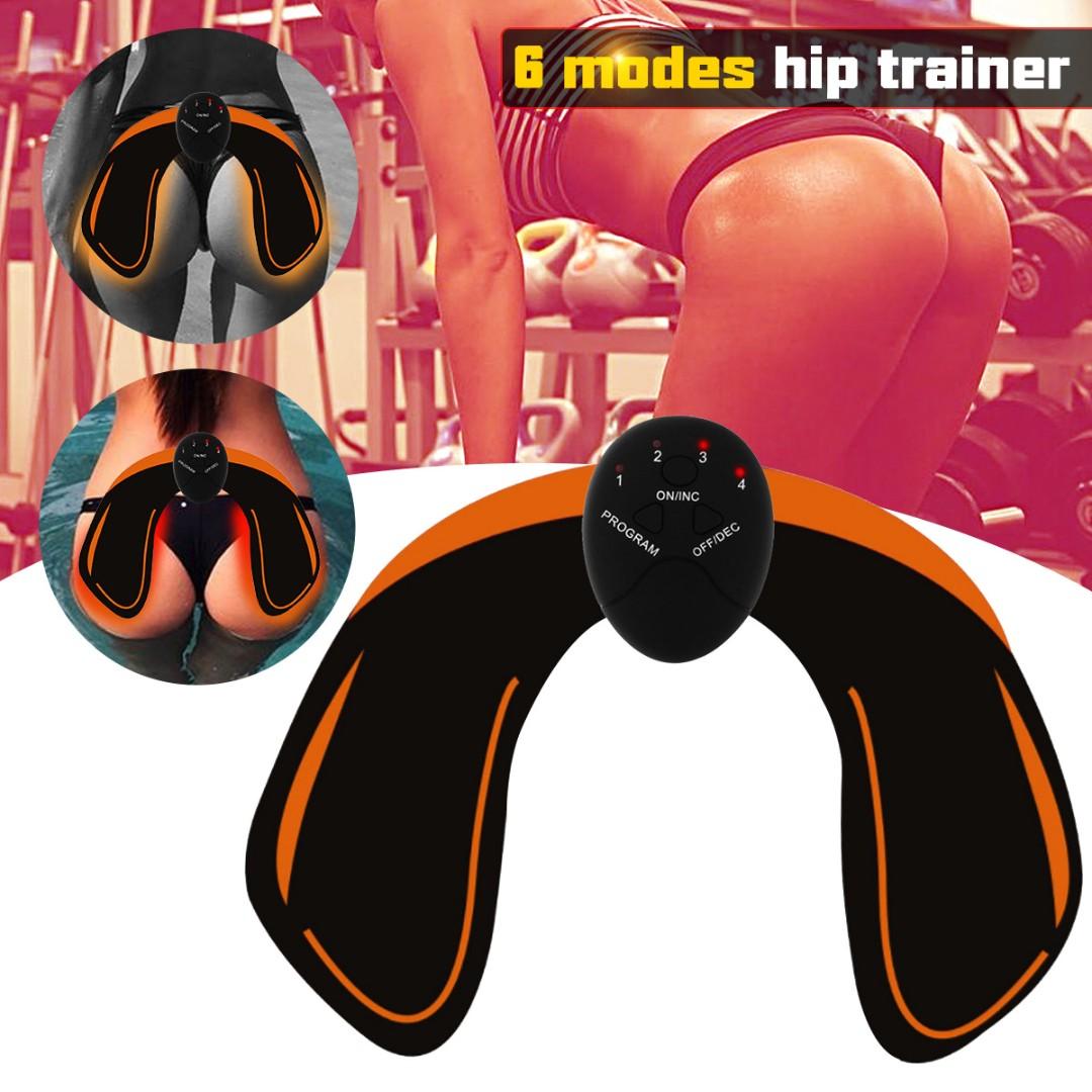 Butt Lifting Machine, Butt Lift Machine, Portable Hip Massager Trainer With  6 Modes For Exercise (orange)