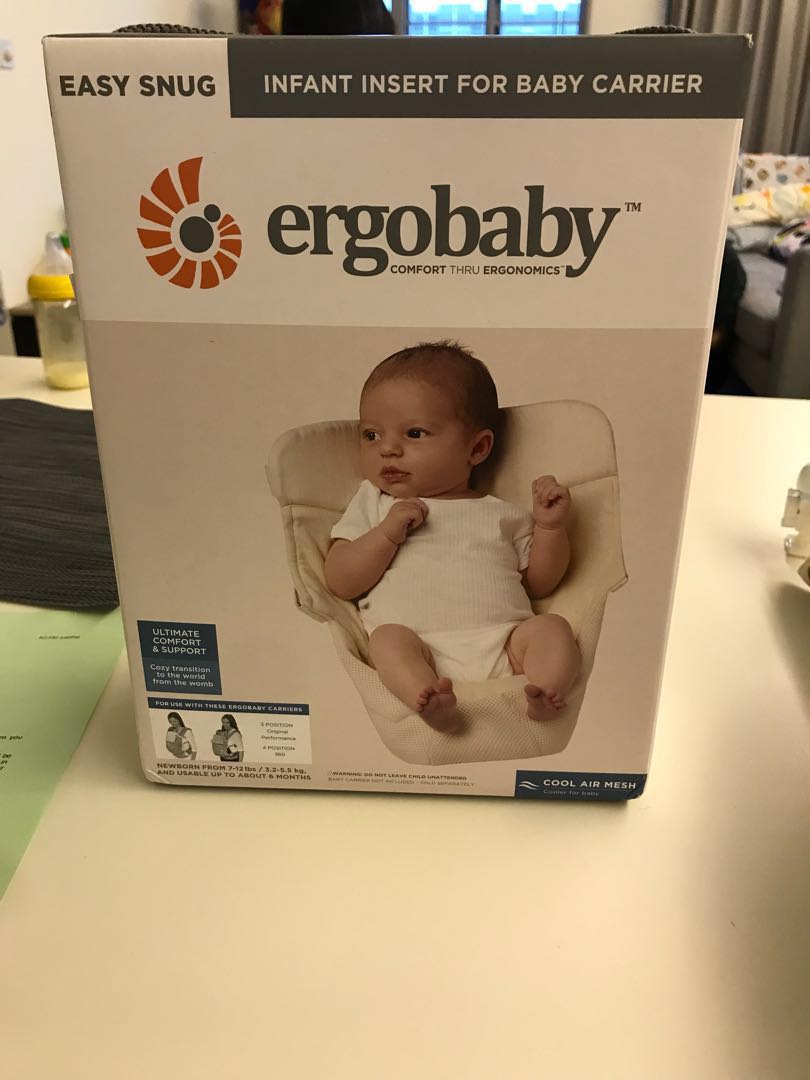 ergobaby infant insert mesh