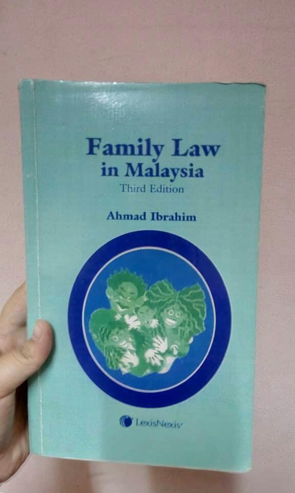 Family Law In Malaysia By Ahmad Ibrahim Textbooks On Carousell