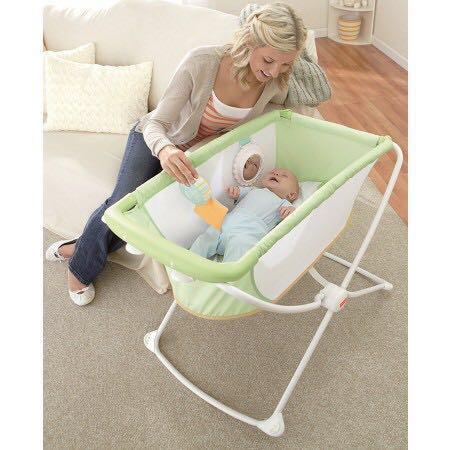 portable bassinet rocker