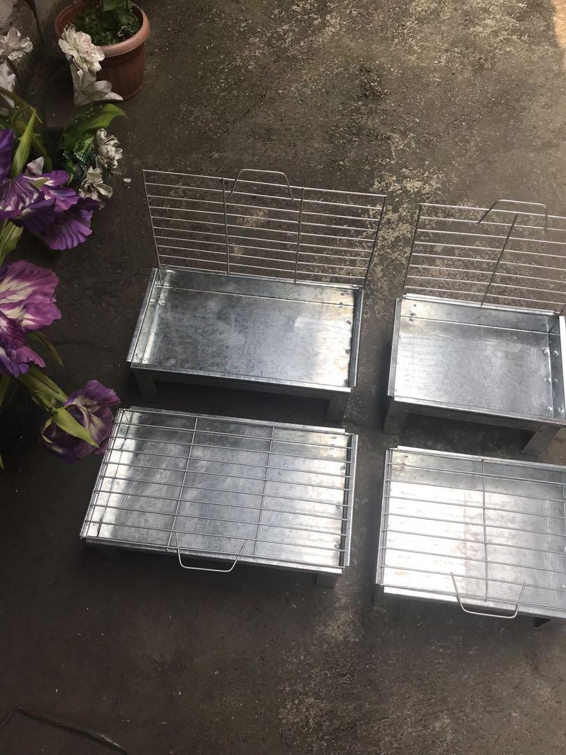 grill - durable steel (Category: BBQ, Grills & Hotpots) located in Manila. Submitted by samaroj (Listing ID 193534882, Image 3). Description: small: 200 pesos size: 6 x 9 x 12 large: 300 pesos size: 6 x 9 x 16 steel gauge: no. 20 .
