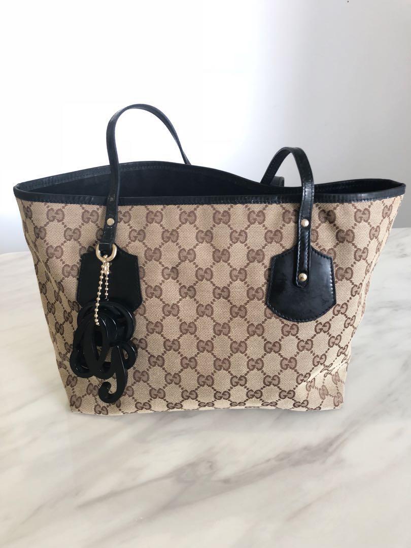Gucci tote top bag small