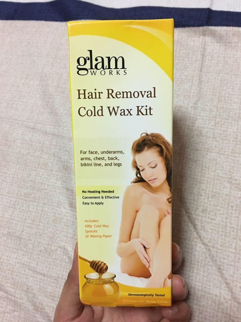 Hair Removal Cold Wax Kit Health Beauty Face Skin Care On