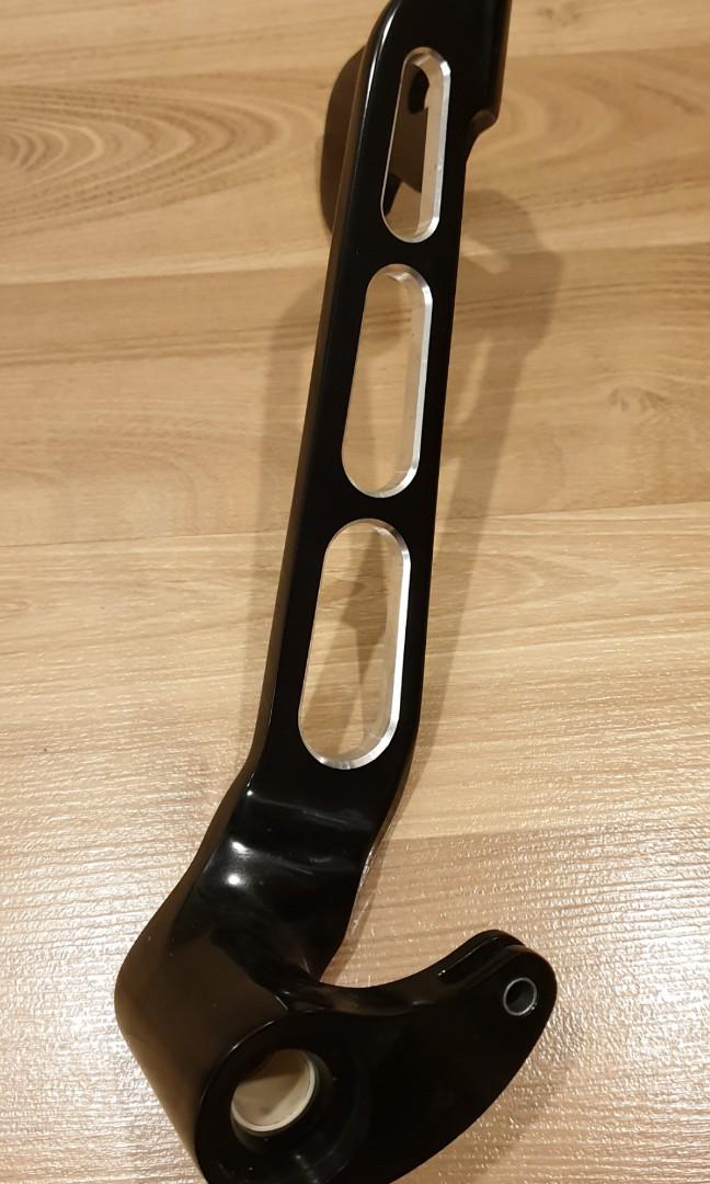 Harley Davidson Edge Cut Billet Rear Brake Lever, Motorcycles