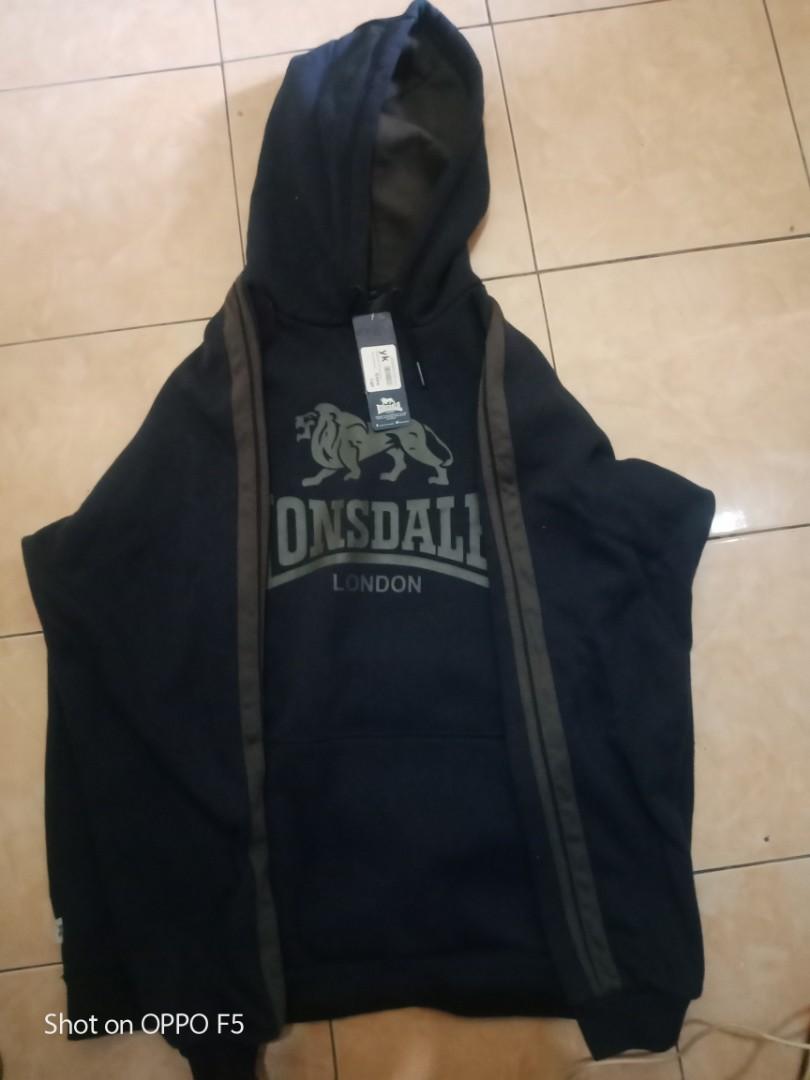 ciri ciri moletom com capuz lonsdale original
