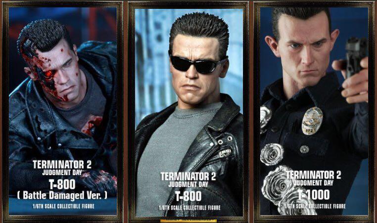 Hot Toys Terminator Collection T800 T1000 T2 Battle Damaged Toys Games Bricks Figurines On Carousell Terminator is an american media franchise created by james cameron and gale anne hurd. hot toys terminator collection t800 t1000 t2 battle damaged
