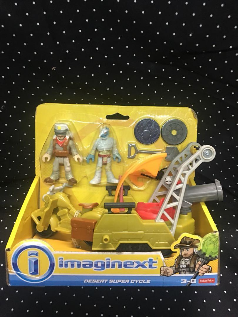 imaginext desert super cycle