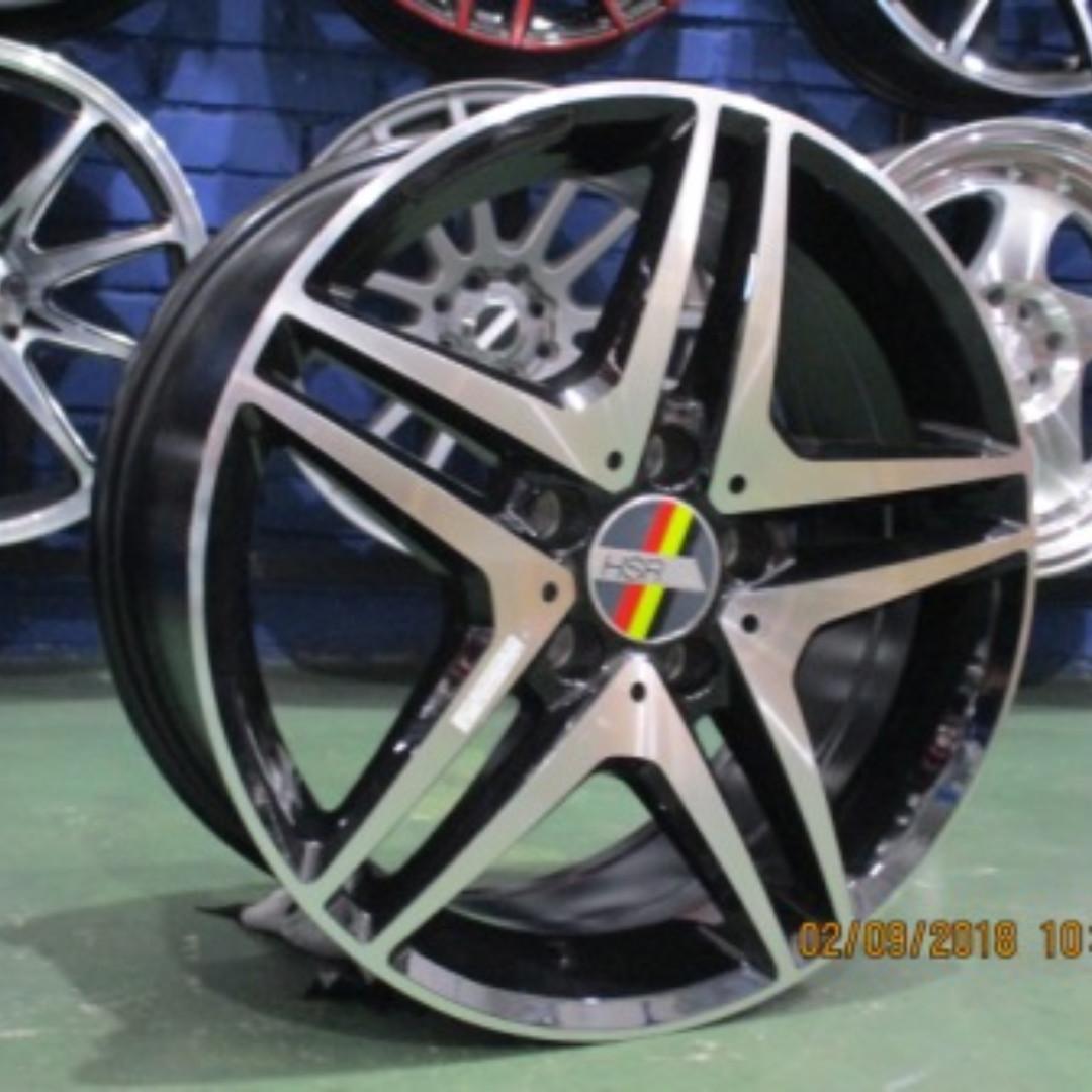 jual velg ring 17 Black machine face For suzuki ertiga HRV jual velg ring 17 Black machine face For suzuki ertiga HRV