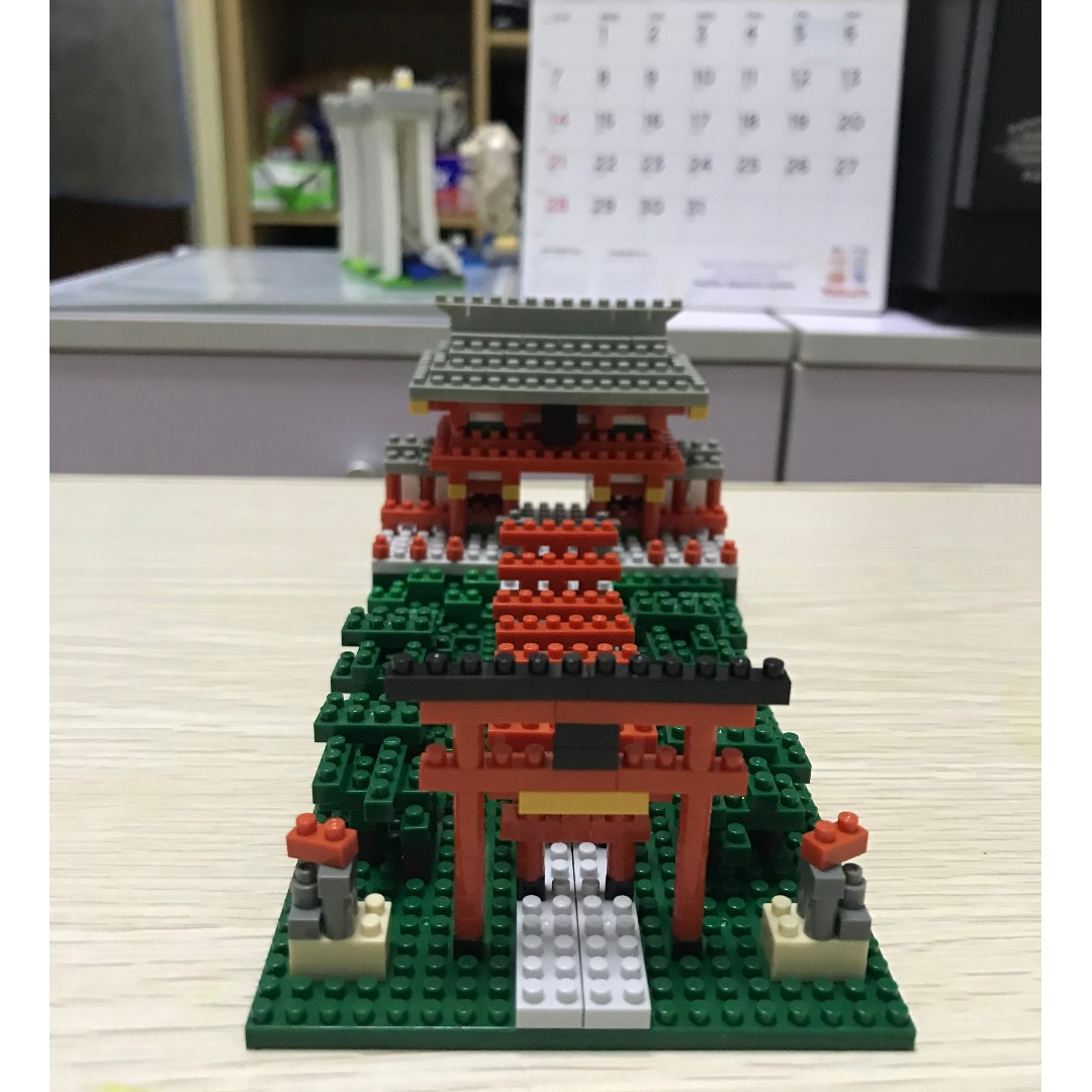 nanoblock inari shrine
