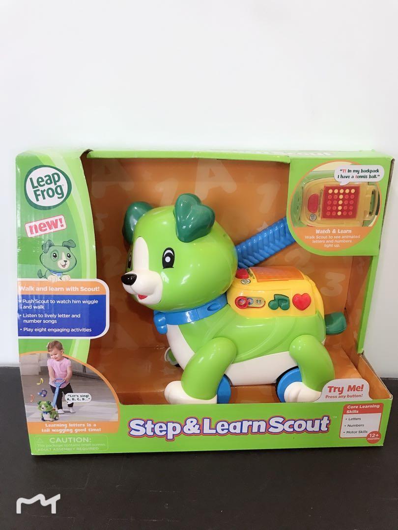 step & learn scout