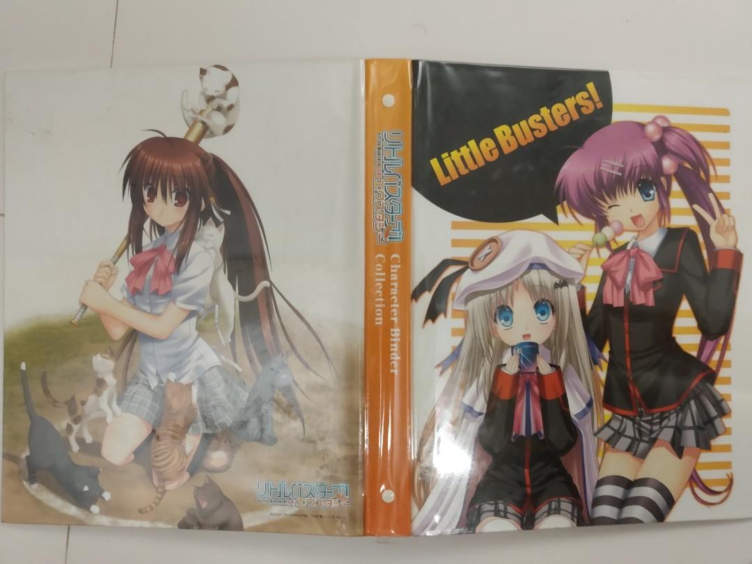 Wallpaper Little Busters Character Binder Collection Toys Games Board Desktop Wallpaper