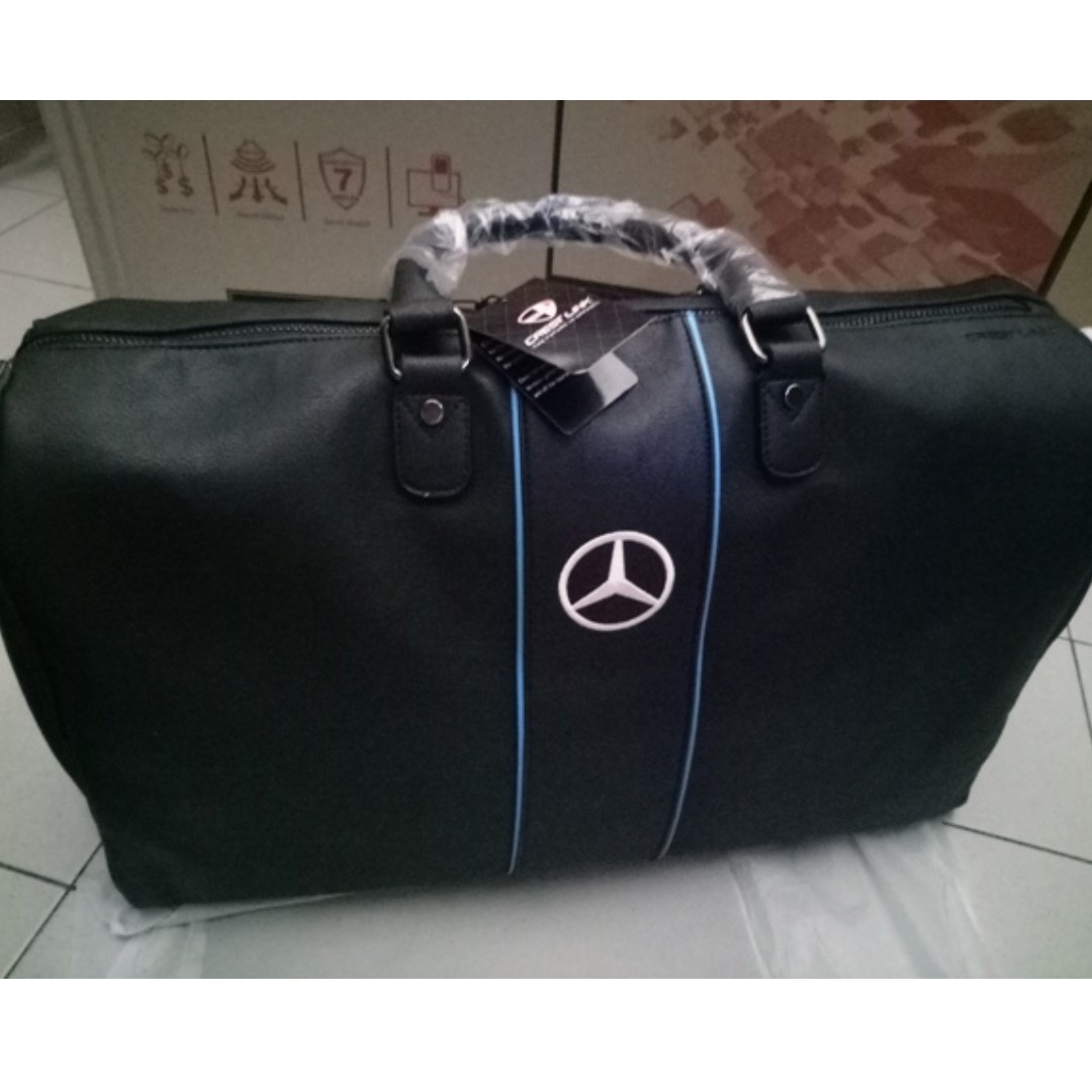 Mercedes bag Leisure Classic Brown Leather Mercedes-Benz B66042011