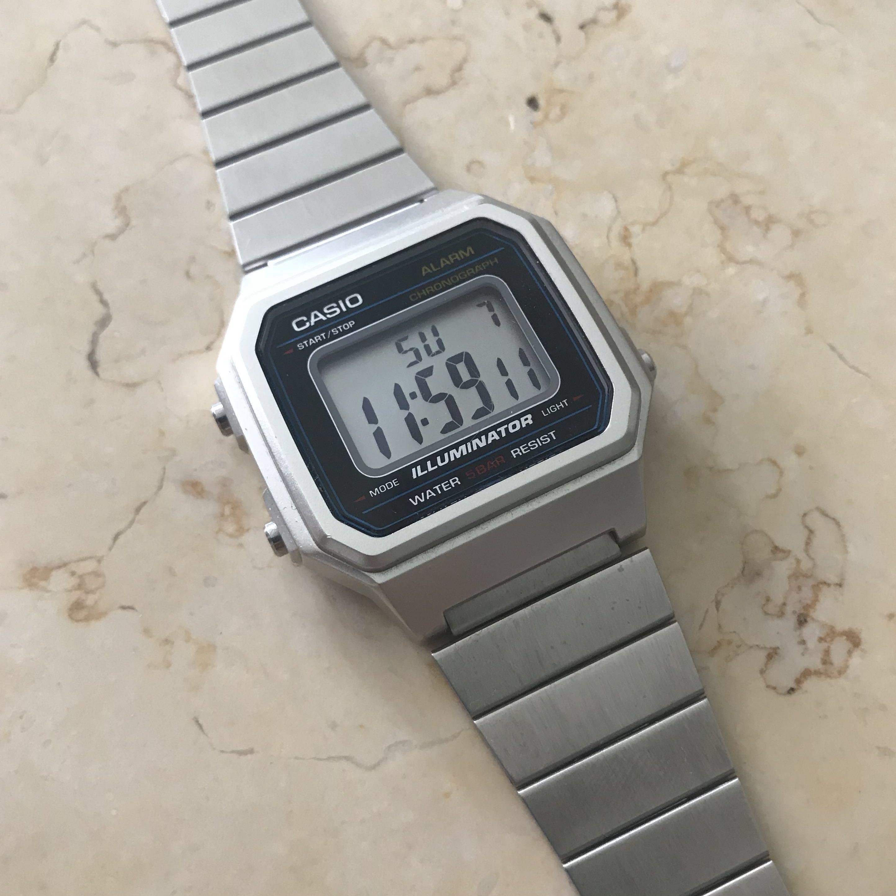 casio b650 prata