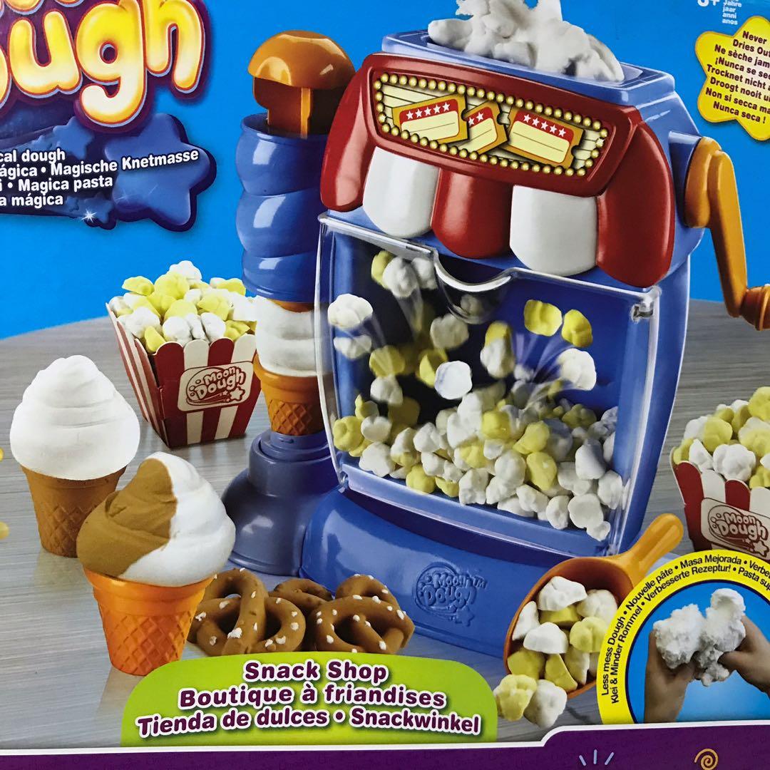 Moon dough popcorn maker movie theater snack shop playset online