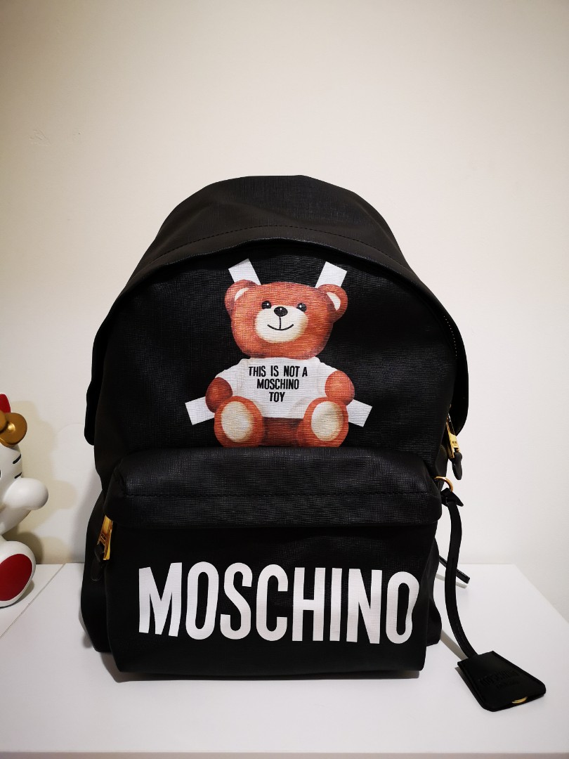 Moschino toy deals bear backpack