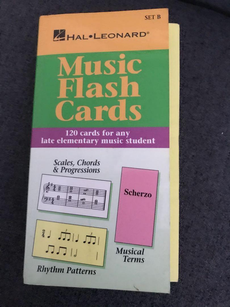 Music Flash Cards Books Stationery Magazines Others On Carousell
