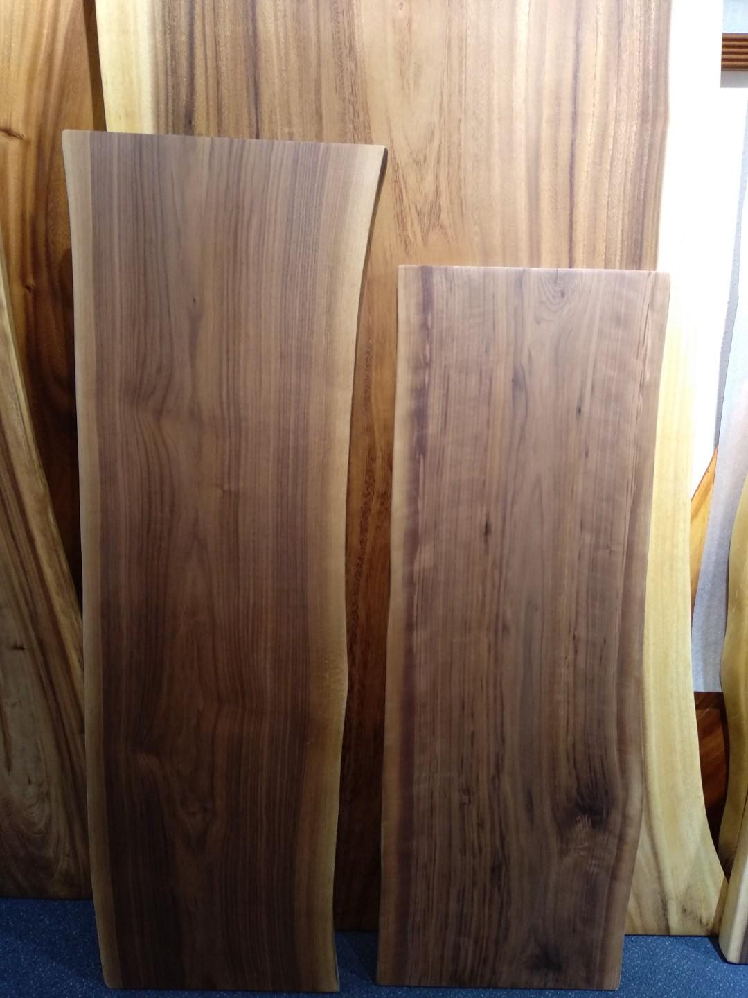 North American Black Walnut Slabs Furniture Tables Chairs On