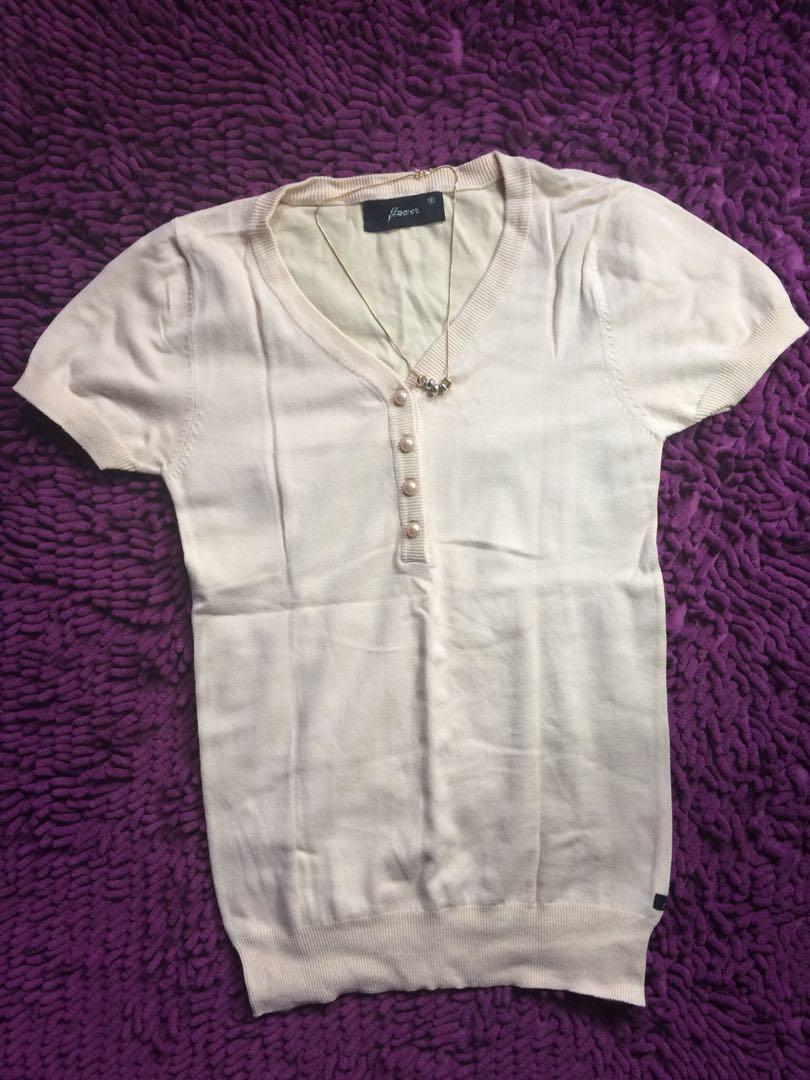 Nude colored blouse #everythingmustgo #movingout #1010sale (Category: Others Tops) located in Quezon City. Submitted by abdcloset (Listing ID 161159406, Image 1). Description: .
