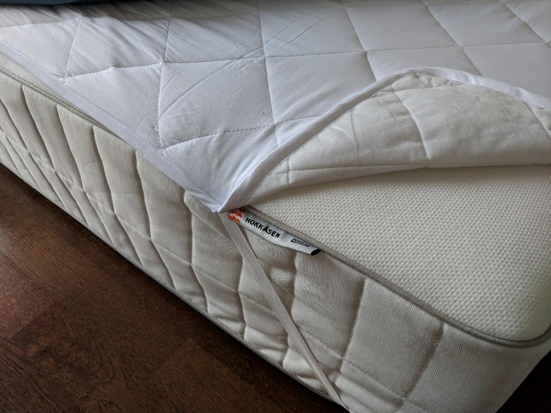 One Night Old Ikea Hokkasen Pocket Sprung Mattress Queen Furniture Beds Mattresses On Carousell