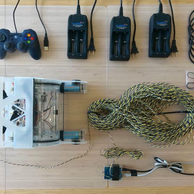 OpenROV 2.8 underwater drone ROV submarine