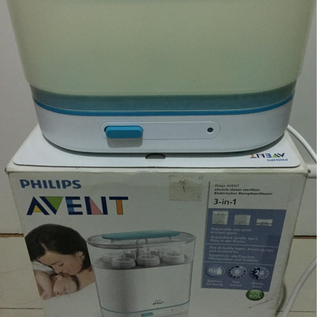 avent 3 in 1 electric steriliser