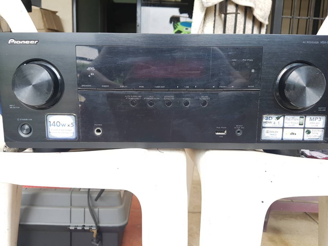 Pioneer VSX 522k AV Receiver, Audio, Soundbars, Speakers & Amplifiers