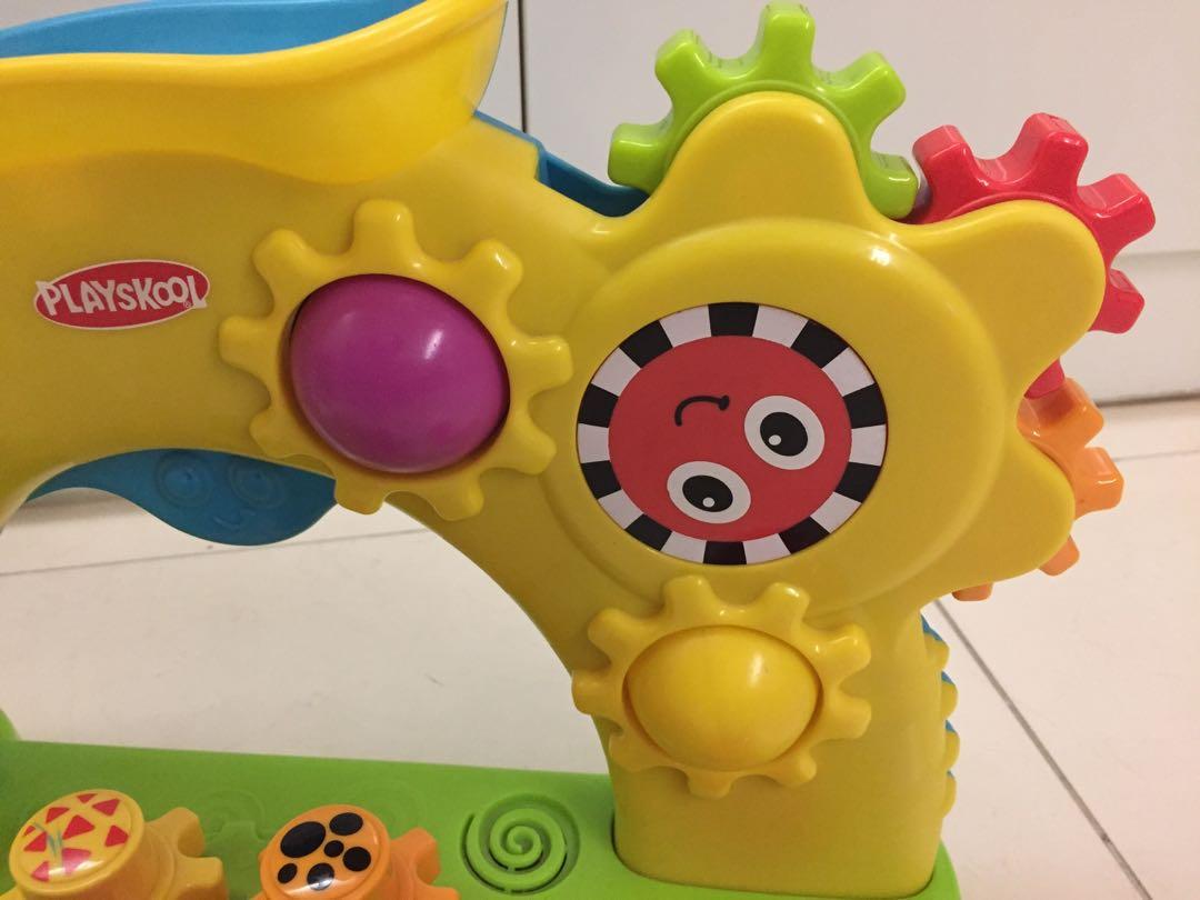 Playskool musical activity ball and gears center