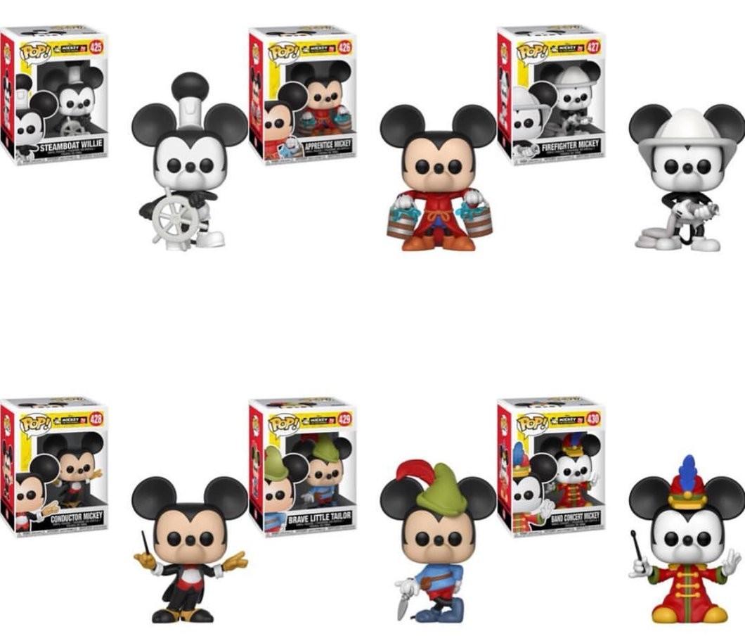 firefighter mickey funko pop